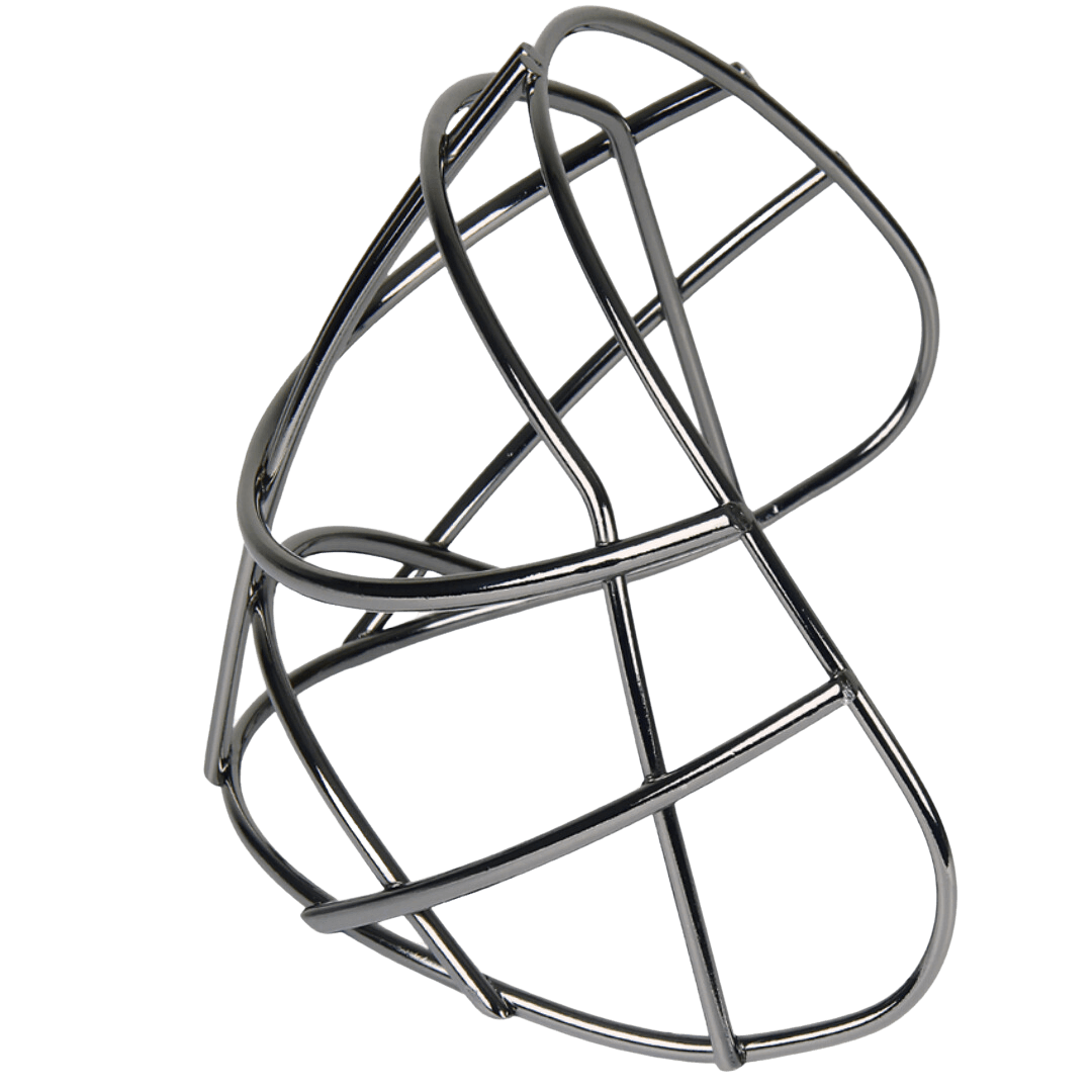 OBO | OBO ABS Helmet Cage | ABS Helmet Cage - Silver / XSmall | Total Hockey