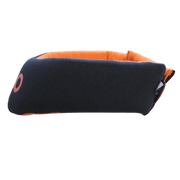 OBO | OBO CLOUD Throat Guard Black | CLOUD Throat Guard Black - Black/Orange / One Size | Total Hockey