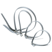 OBO | OBO Front Kicker Straps | Front Kicker Straps - Silver / Set | Total Hockey