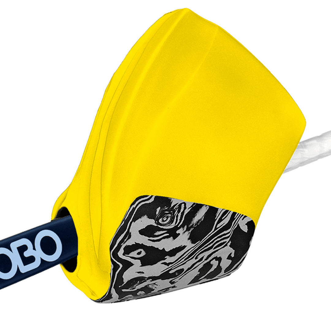 OBO | OBO HI REBOUND Hand Protector Right Yellow | HI REBOUND Hand Protector Right Yellow - Yellow | Total Hockey