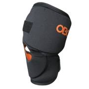 OBO | OBO Knee Protectors | Knee Protectors - Black/Orange / One Size | Total Hockey