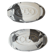 OBO | OBO Legguard Comfort Pads | Legguard Comfort Pads - Grey / Set of 2 | Total Hockey