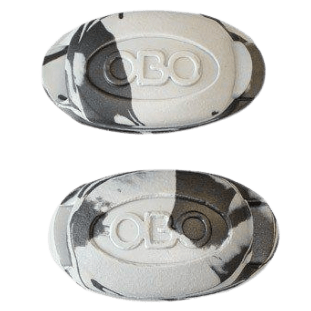 OBO | OBO Legguard Comfort Pads | Legguard Comfort Pads - Grey / Set of 2 | Total Hockey