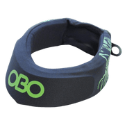 OBO | OBO ROBO Throat Guard | ROBO Throat Guard - Black/Green / One Size | Total Hockey