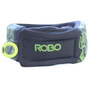 OBO | OBO ROBO Throat Guard | ROBO Throat Guard - Black/Green / One Size | Total Hockey