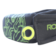 OBO | OBO ROBO Throat Guard | ROBO Throat Guard - Black/Green / One Size | Total Hockey