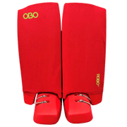 OBO | OBO Slippers PLUS - Legguard Cover Red | Slippers PLUS - Legguard Cover Red - Red / Medium | Total Hockey