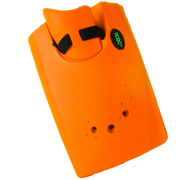 OBO | OBO ROBO PLUS Hand Protector Left Orange | ROBO PLUS Hand Protector Left Orange - Orange / Medium | Total Hockey