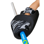 OBO | OBO ROBO PLUS Hand Protector Right Black | ROBO PLUS Hand Protector Right Black - Black / Medium | Total Hockey