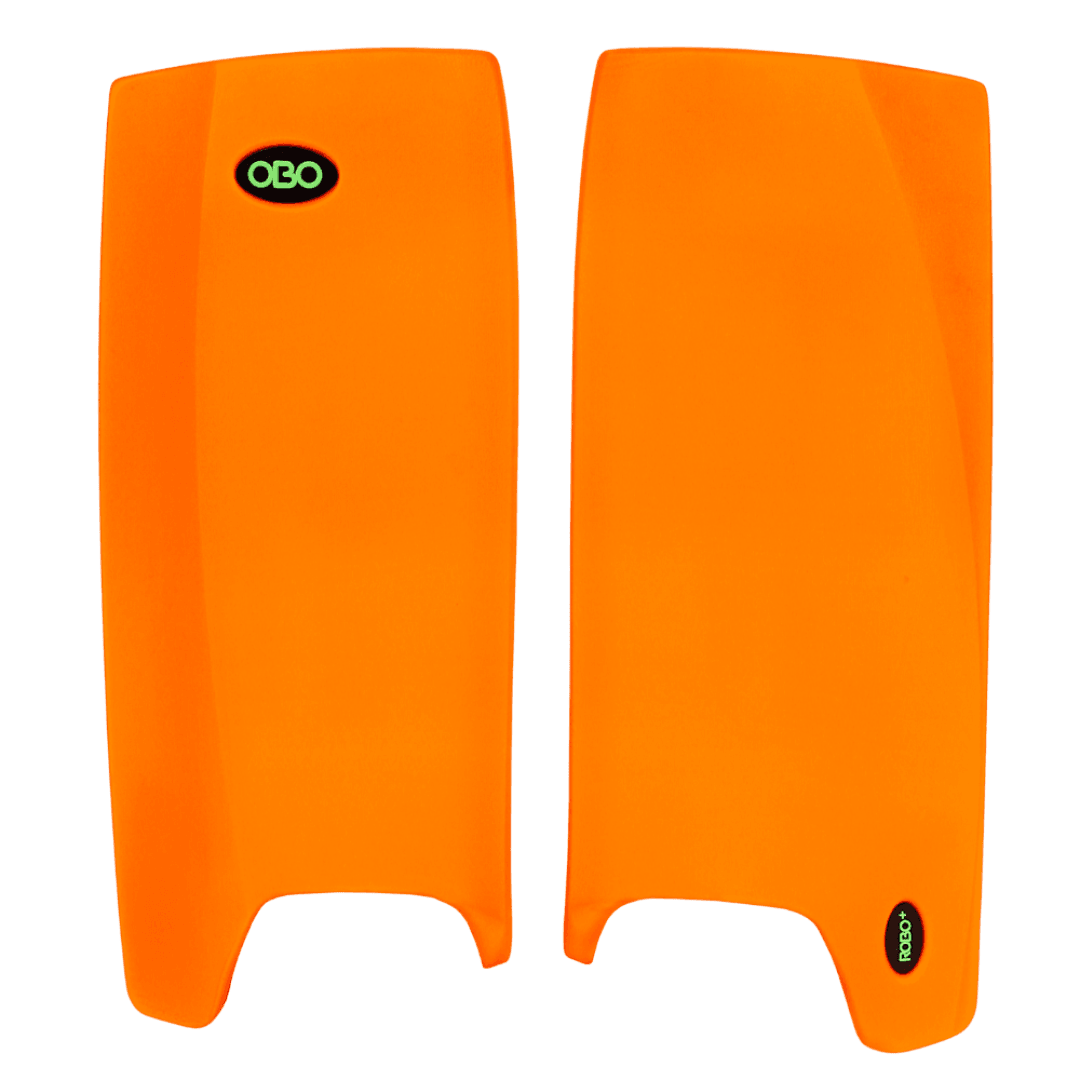 OBO | OBO ROBO PLUS Legguards Orange | ROBO PLUS Legguards Orange - Medium / Orange | Total Hockey