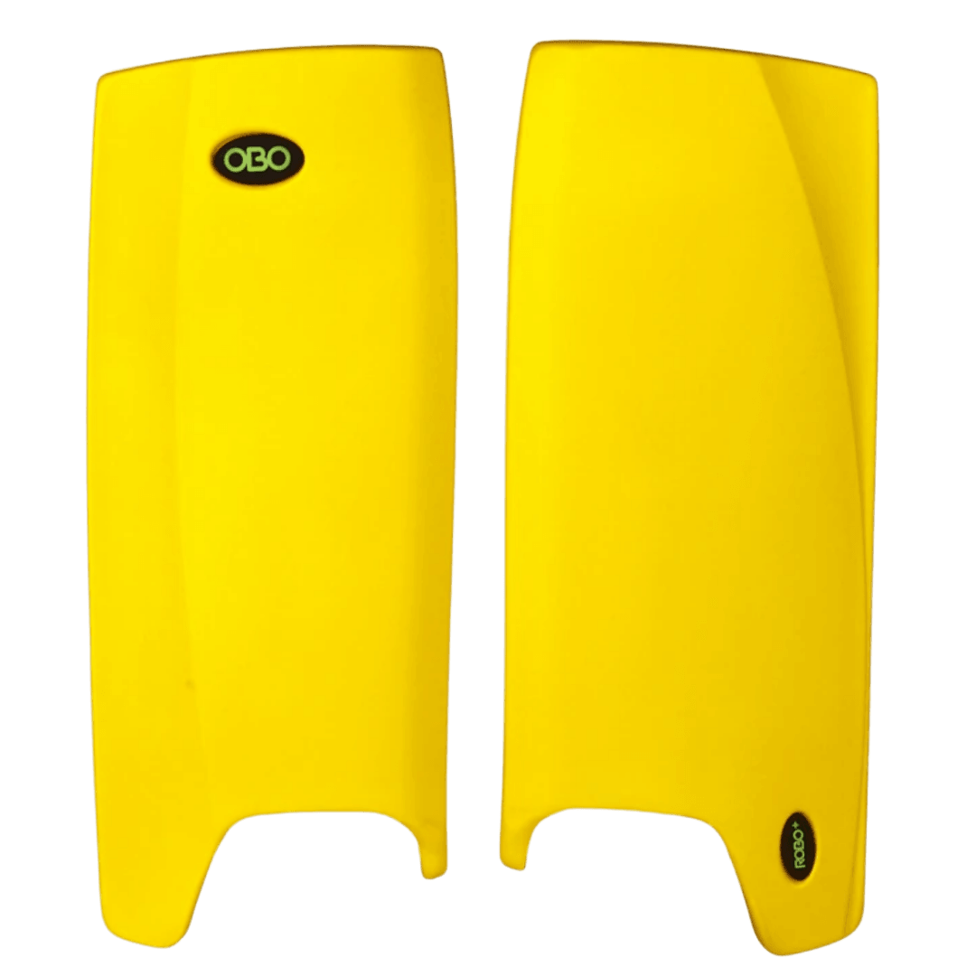 OBO | OBO ROBO PLUS Legguards Yellow | ROBO PLUS Legguards Yellow - Medium / Yellow | Total Hockey