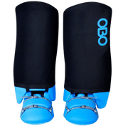 OBO | OBO Slippers - Legguard Cover Black | Slippers - Legguard Cover Black - Black / Small | Total Hockey