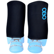 OBO | OBO Slippers - Legguard Cover Black | Slippers - Legguard Cover Black - Black / Small | Total Hockey
