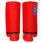 OBO | OBO Slippers - Legguard Cover Red | Slippers - Legguard Cover Red - Red / Small | Total Hockey