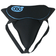 OBO | OBO YAHOO Guard Male Groin | YAHOO Guard Male Groin - Black/Peron / Small | Total Hockey