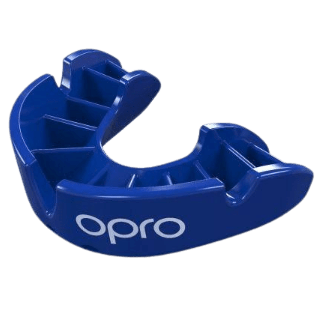 OPRO | OPRO Bronze Gum Shield Gen 5 | Bronze Gum Shield Gen 5 - Blue | Total Hockey
