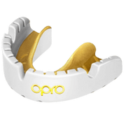 OPRO | OPRO Gold For Braces Gen 5 | Gold For Braces Gen 5 - White | Total Hockey