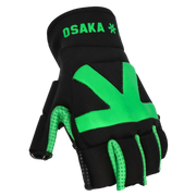 OSAKA Hockey | OSAKA Hockey Armadillo 4.0 Glove Left Hand | Armadillo 4.0 Glove Left Hand - Black/Green / XSmall | Total Hockey