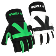 OSAKA Hockey | OSAKA Hockey Armadillo 4.0 Glove Left Hand | Armadillo 4.0 Glove Left Hand - Black/Green / XSmall | Total Hockey