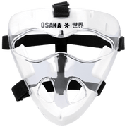 OSAKA Hockey | OSAKA Hockey Face Mask - White | Face Mask - White - Clear/White / Senior | Total Hockey