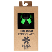 OSAKA Hockey | OSAKA Hockey Pro Tour Knee Guard | Pro Tour Knee Guard - Black/Green / One Size | Total Hockey