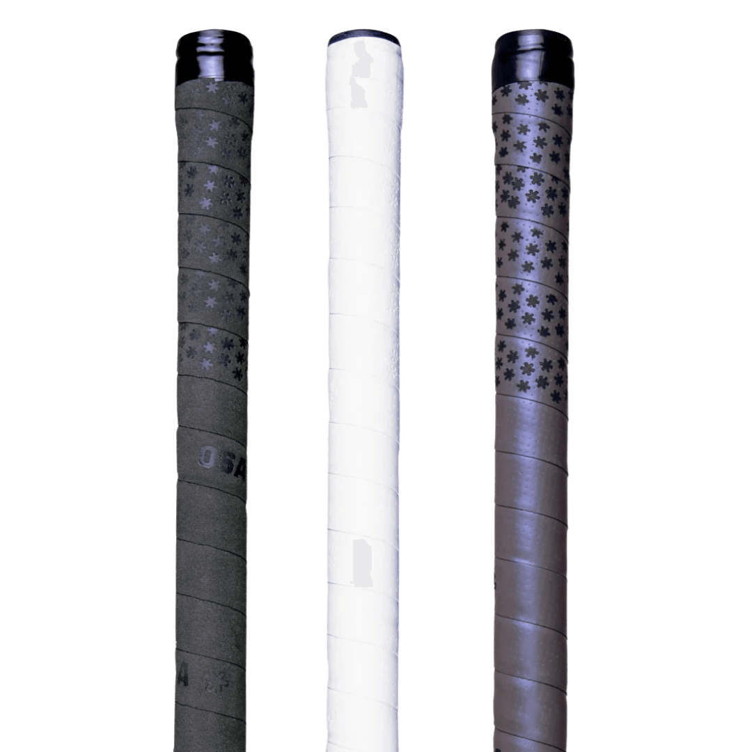 OSAKA Hockey | OSAKA Hockey Soft Touch 2.0 Buffed Grip | Soft Touch 2.0 Buffed Grip - Grey Buffed | Total Hockey