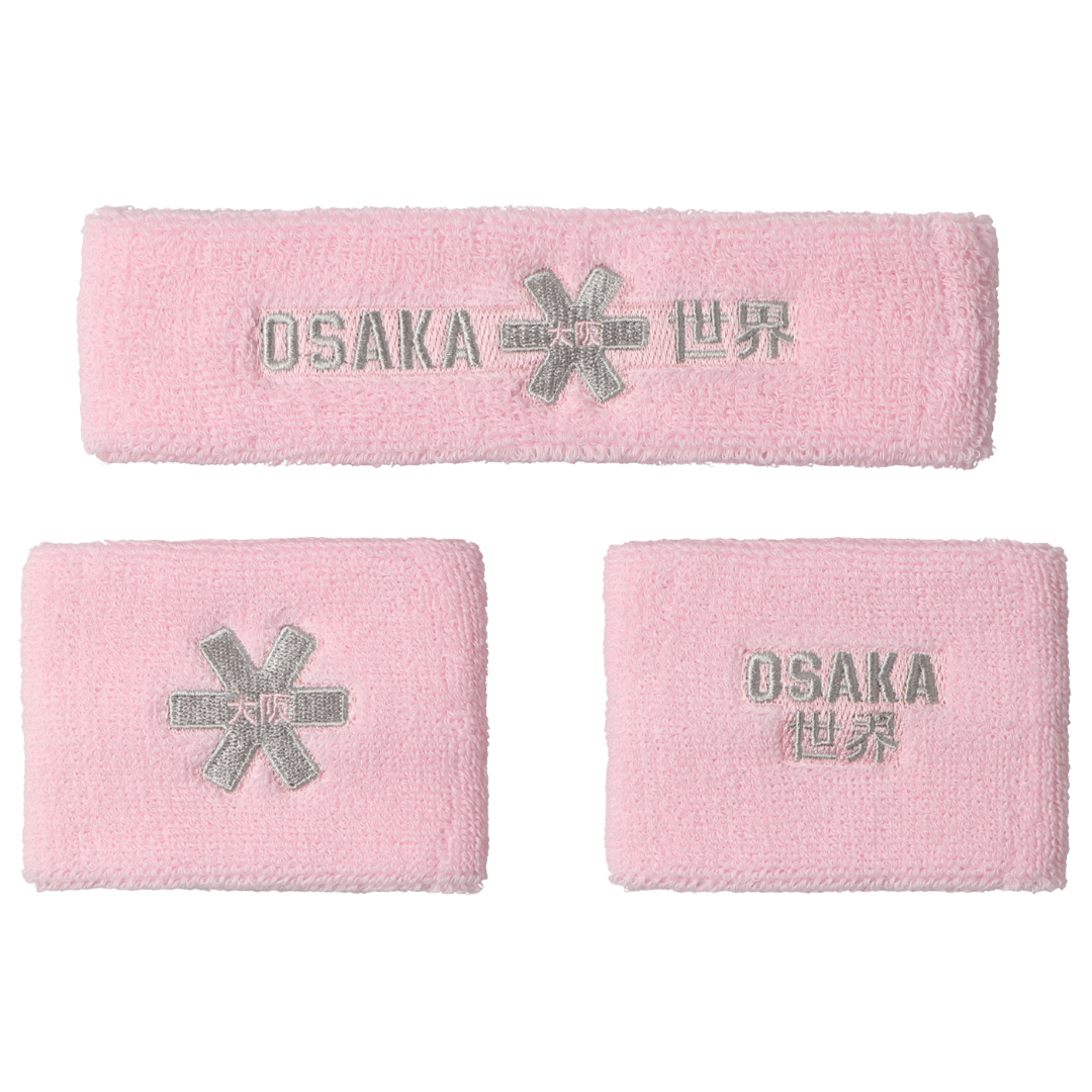 OSAKA Hockey | OSAKA Hockey Sweatband Set 2.0 LE | Sweatband Set 2.0 LE - Pastel Pink | Total Hockey
