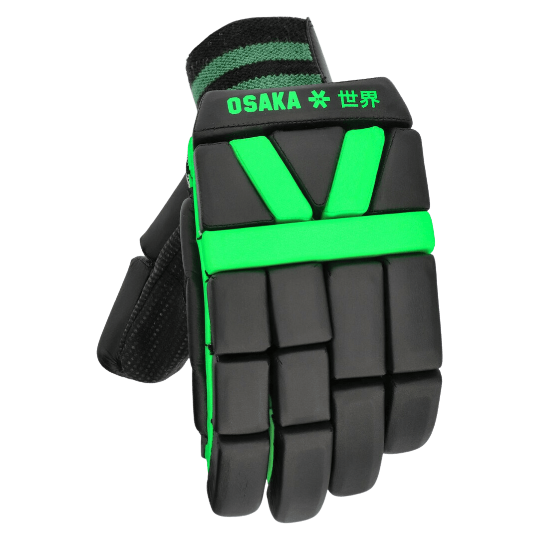 OSAKA Hockey | OSAKA Hockey Indoor Glove Left Hand | Indoor Glove Left Hand - Iconic Black / XSmall | Total Hockey