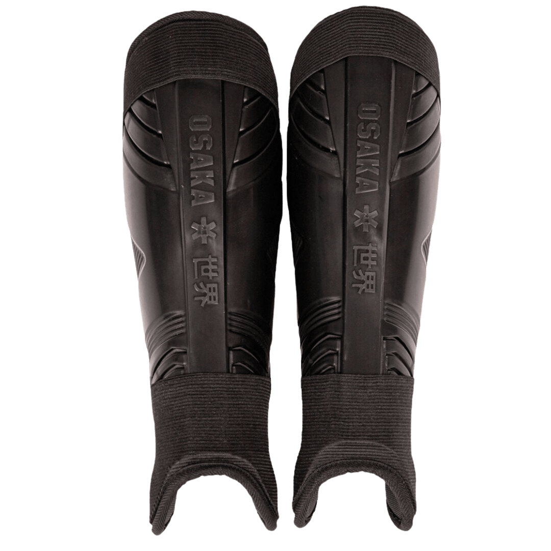 OSAKA Hockey | OSAKA Hockey Shinguard 2.0 | Shinguard 2.0 - Iconic Black / XSmall | Total Hockey
