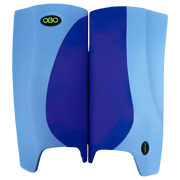OBO | OBO HI REBOUND Legguards Peron Wing/Blue | HI REBOUND Legguards Peron Wing/Blue - Medium / Peron Wing/Blue | Total Hockey