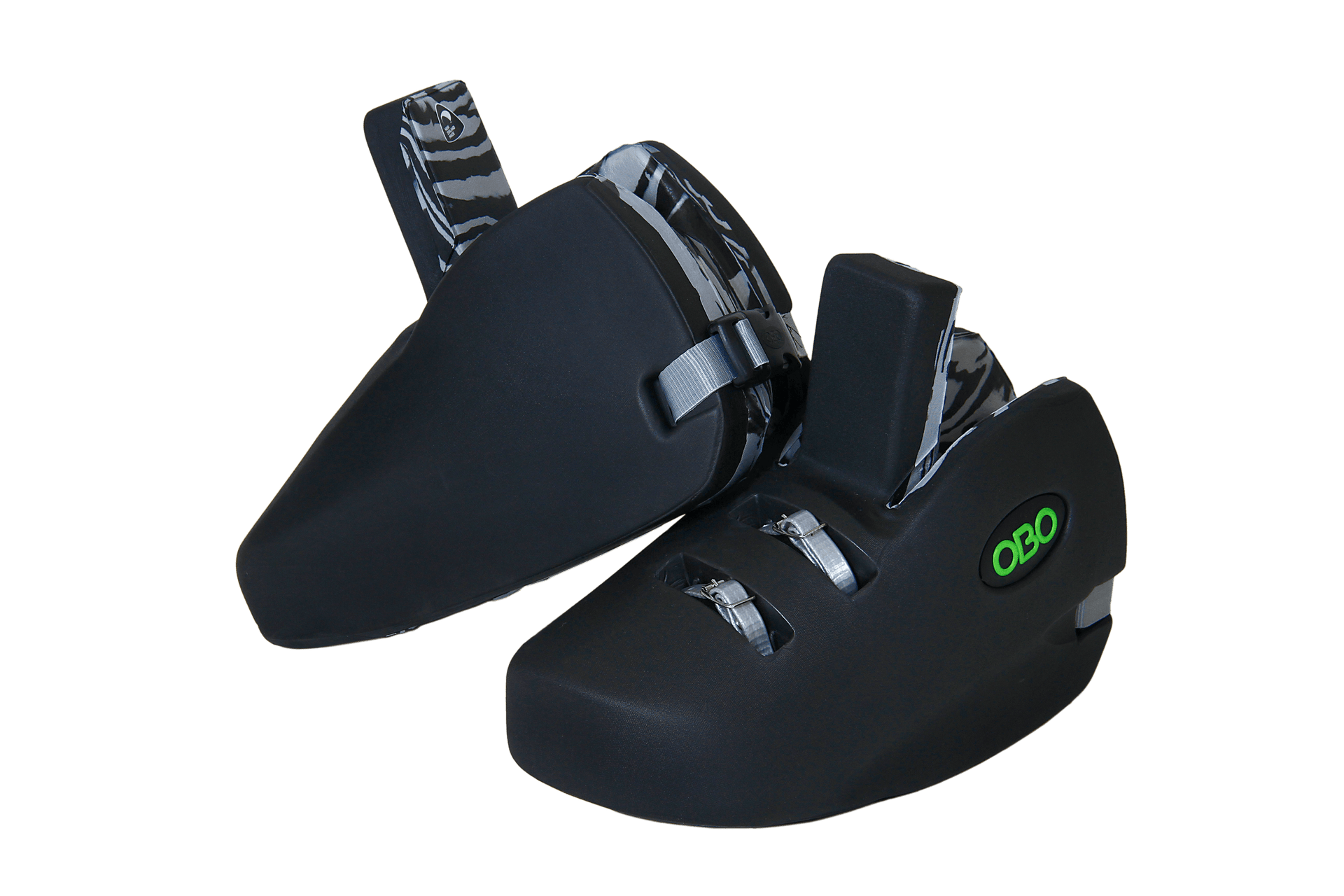 OBO | OBO ROBO PLUS Set Basic Black | ROBO PLUS Set Basic Black - Medium / Medium | Total Hockey