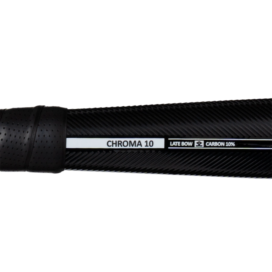 Shrey Hockey | Shrey Hockey Chroma 10 Black/White (2025) | Chroma 10 Black/White (2025) - 36.5" Light | Total Hockey