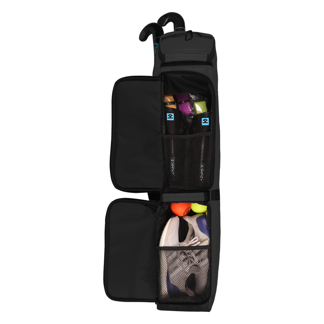 Shrey Hockey | Shrey Hockey Urban 30 Stick Bag | Urban 30 Stick Bag - Black | Total Hockey