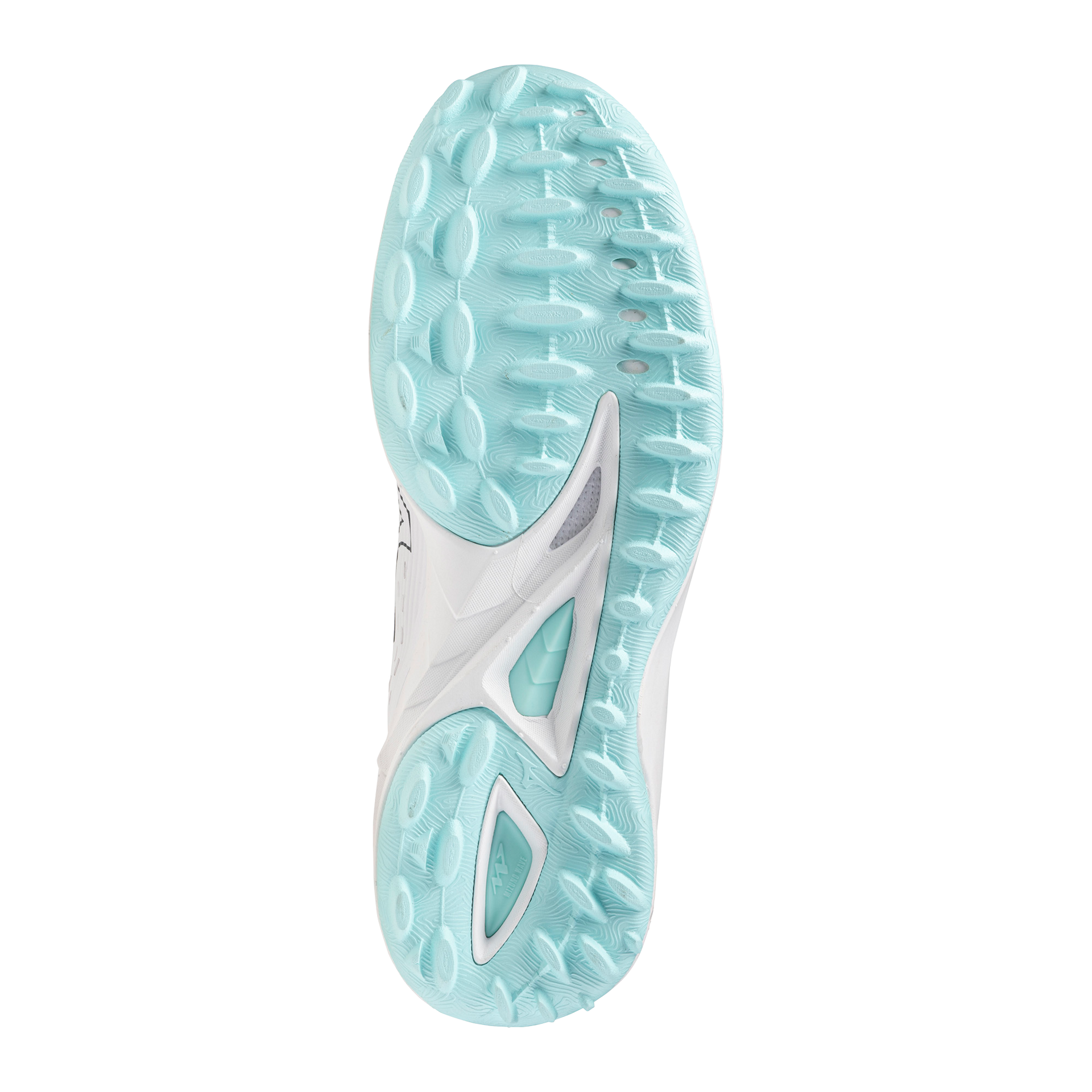 Mizuno | Mizuno Wave Leopardus White/Blue Tint (2025) | Wave Leopardus White/Blue Tint (2025) - EUR 36.5 | UK 4 | Total Hockey