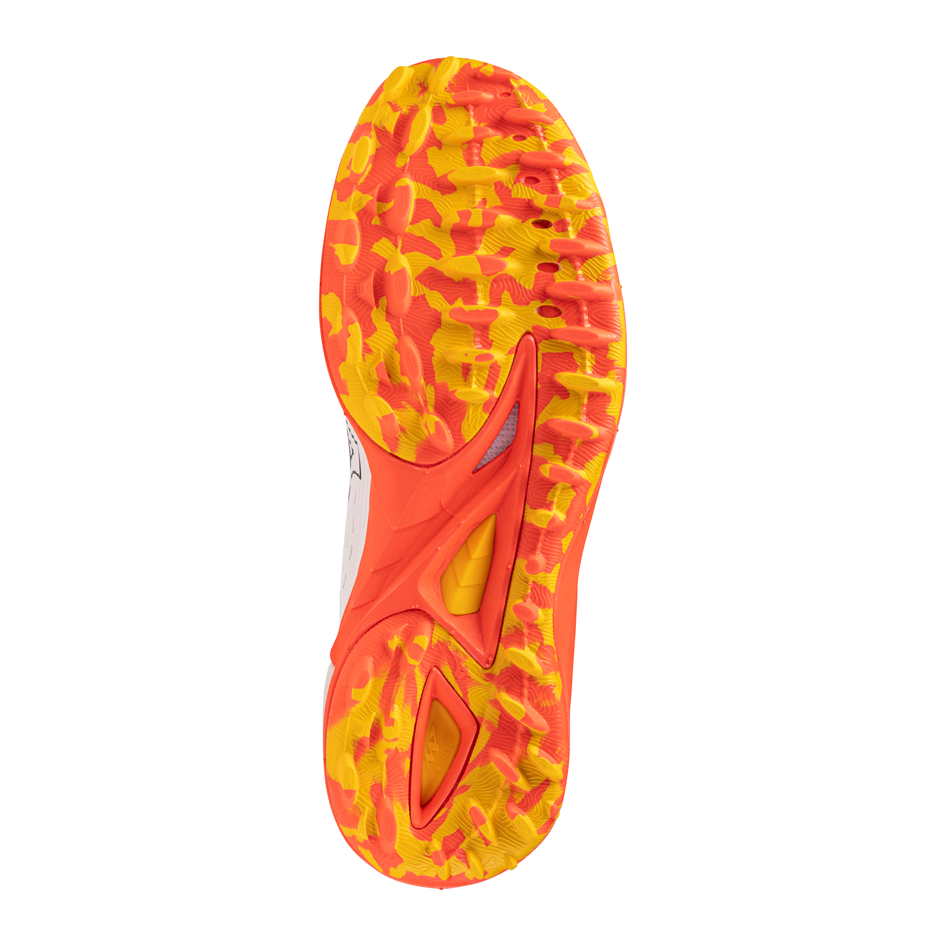 Mizuno | Mizuno Wave Leopardus White/Fiery Coral (2025) | Wave Leopardus White/Fiery Coral (2025) - EUR 36.5 | UK 4 | Total Hockey