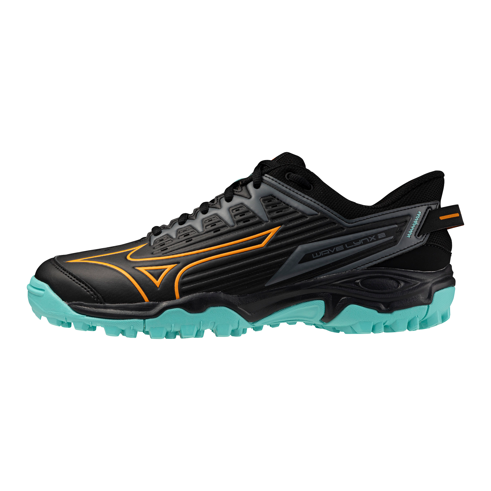 Mizuno | Mizuno Wave Lynx 2 Black (2025) | Wave Lynx 2 Black (2025) - EUR 36.5 | UK 4 | Total Hockey