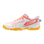 Mizuno | Mizuno Wave Lynx 2 White/Fiery Coral Jr (2025) | Wave Lynx 2 White/Fiery Coral Jr (2025) - EUR 32.5 | UK 1 | Total Hockey