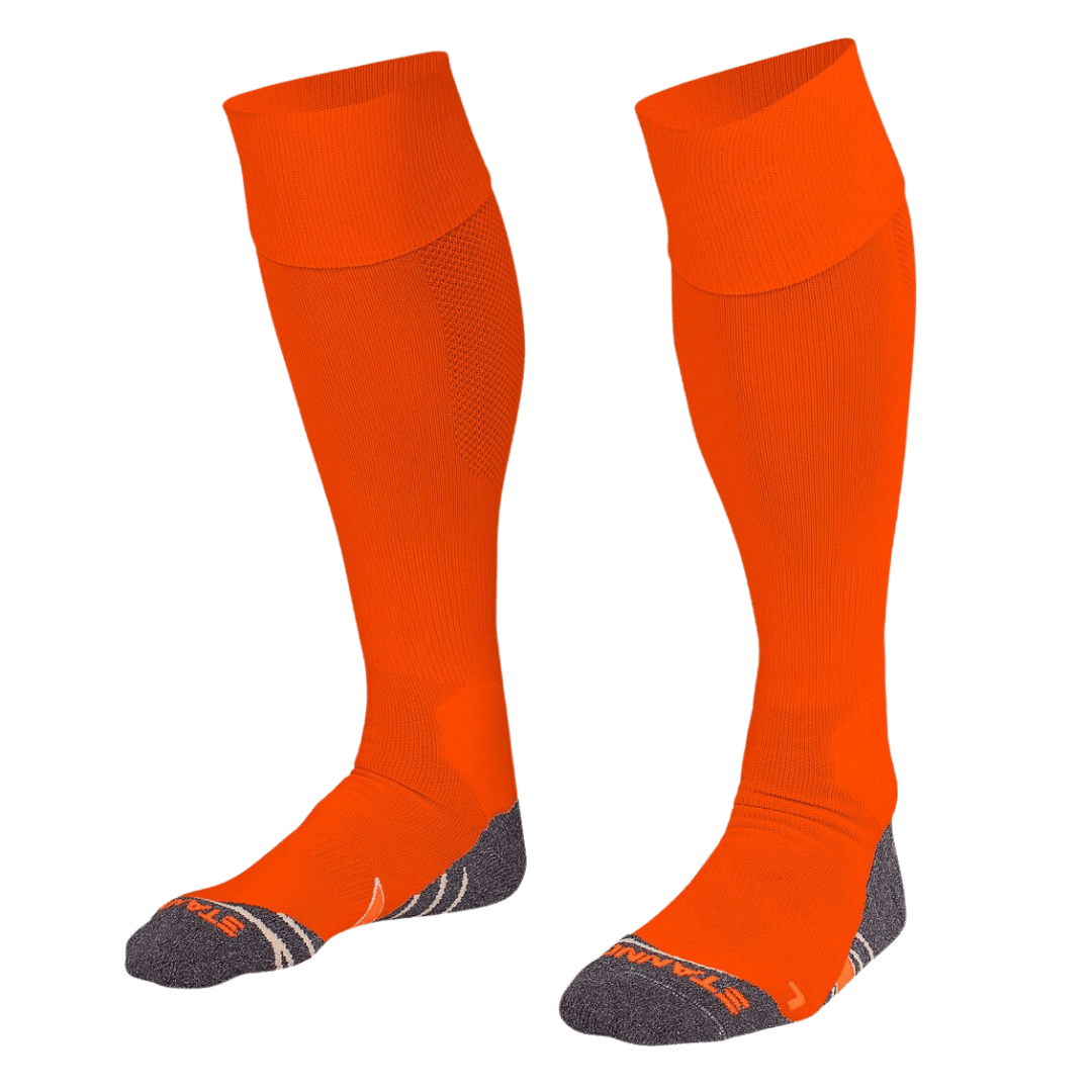 Stanno Socks | Stanno Socks Uni Sock Neon Orange | Uni Sock Neon Orange - EUR 30-35 | UK 11.5-3 Jr | Total Hockey