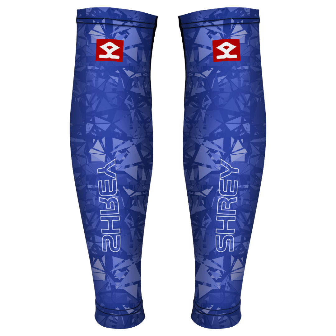 Shrey Hockey | Shrey Hockey Shinliners Without Stirrup - Royal | Shinliners Without Stirrup - Royal - Royal / Senior | Total Hockey