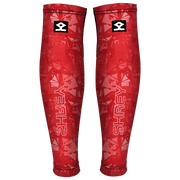 Shrey Hockey | Shrey Hockey Shinliners Without Stirrup - Red | Shinliners Without Stirrup - Red - Red / Senior | Total Hockey