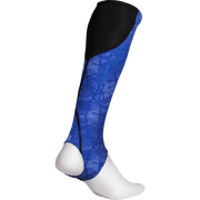 Shrey Hockey | Shrey Hockey Shinliners With Stirrup - Royal | Shinliners With Stirrup - Royal - Royal / Senior | Total Hockey
