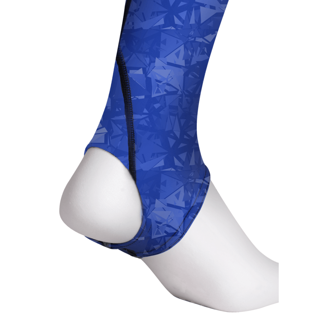 Shrey Hockey | Shrey Hockey Shinliners With Stirrup - Royal | Shinliners With Stirrup - Royal - Royal / Senior | Total Hockey