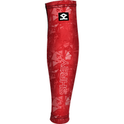 Shrey Hockey | Shrey Hockey Shinliners Without Stirrup - Red | Shinliners Without Stirrup - Red - Red / Senior | Total Hockey