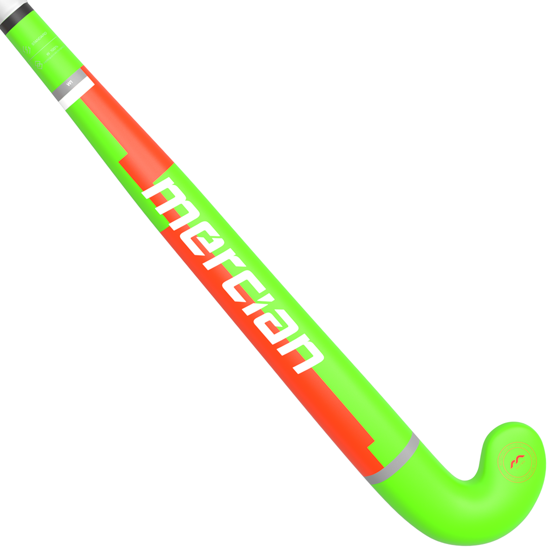 Mercian Hockey | Mercian Hockey Genesis Wood Neon Orange | Genesis Wood Neon Orange - 22" Light | Total Hockey