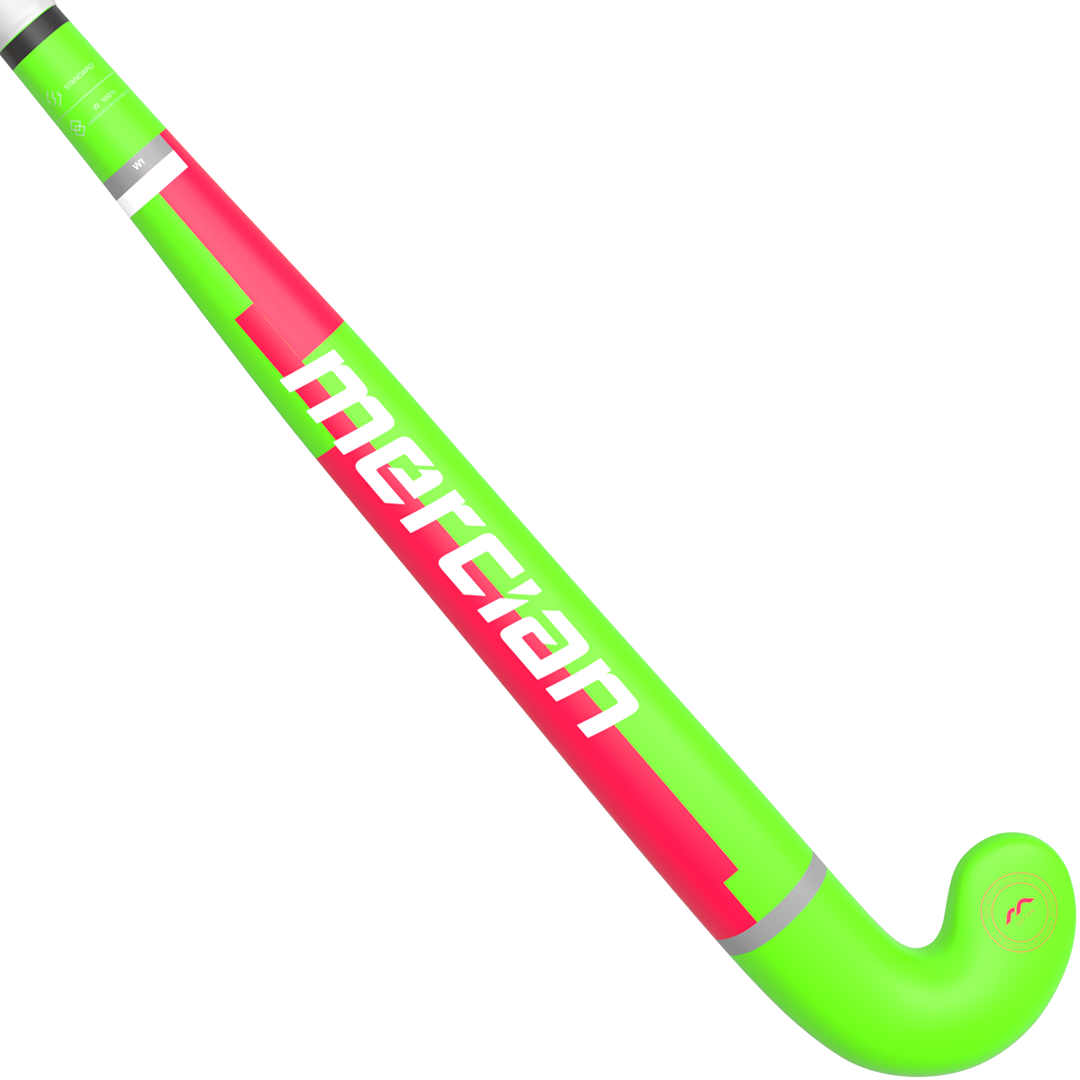 Mercian Hockey | Mercian Hockey Genesis Wood Neon Rubin | Genesis Wood Neon Rubin - 22" Light | Total Hockey