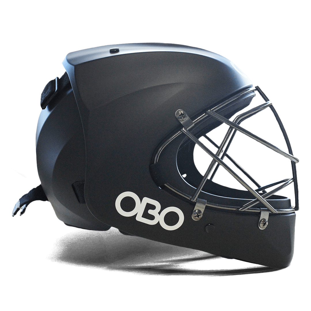 OBO | OBO ABS Junior Helmet | ABS Junior Helmet - Black / XSmall | Total Hockey