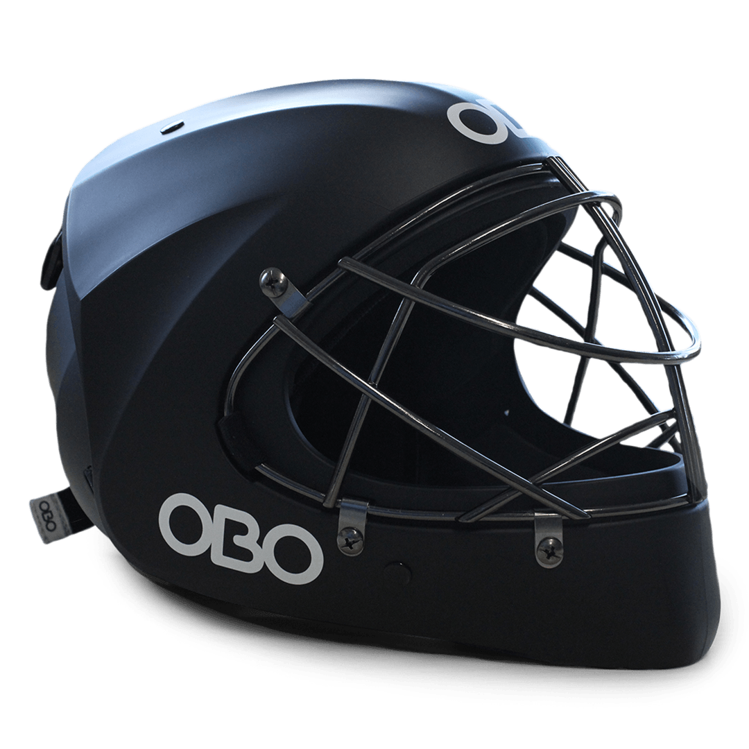 OBO | OBO ABS Junior Helmet | ABS Junior Helmet - Black / XSmall | Total Hockey