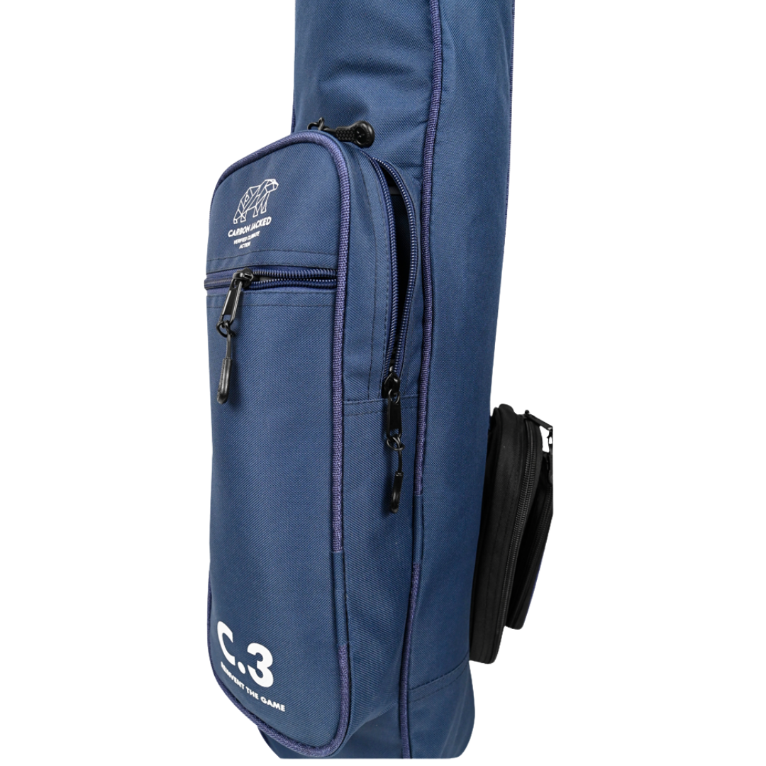 Young Ones | Young Ones C.3 Stick Bag | C.3 Stick Bag - Navy/Pink | Total Hockey