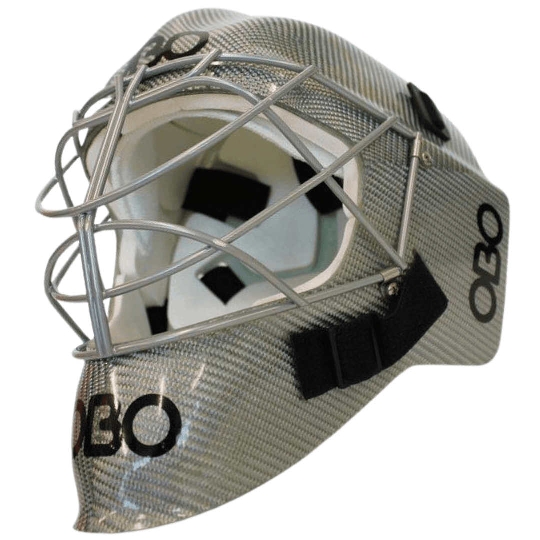 OBO | OBO FG Unpainted Helmet | FG Unpainted Helmet - Silver / Medium | Total Hockey