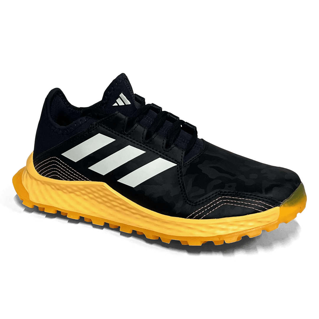 Total Hockey | Total Hockey Adidas Hockey Youngstar Hockey Shoe | Adidas Hockey Youngstar Hockey Shoe - Black | Total Hockey